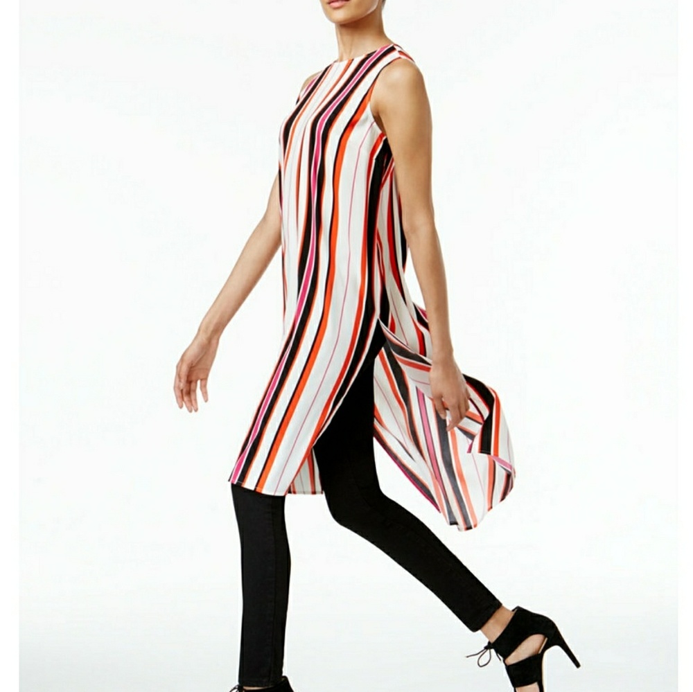 Vince camuto high low tunic
